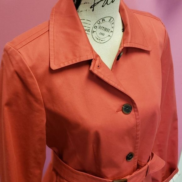 Jacob 💕💕Orange Light Jacket Coat - Picture 6 of 16